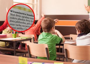 Pokazała fragment podręcznika. „To jest jakiś fatalny żart?”