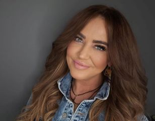 Tak wygląda kuchnia Kotońskiej. Mało kto odważyłby się na taki kolor