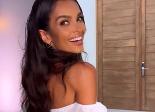 Pozowała w metalicznym komplecie. Lawina komentarzy pod postem