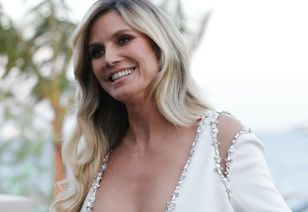 Heidi Klum znów przesadziła z dekoltem. Fatalna stylizacja gwiazdy w Cannes
