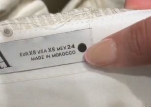 Rozmiarówka sieciówki rozszyfrowana. Klientka ujawniła sekret symboli na metkach