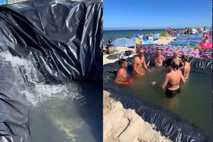 Pokazali, co zrobili na plaży we Władysławowie. Ponad milion wyświetleń