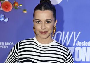 Nietrafiona stylówka Malwiny Wędzikowskiej z konferencji TVN. Można dostać oczopląsu