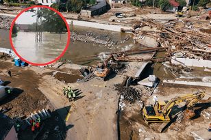 Szabrownicy korzystają z powodzi.