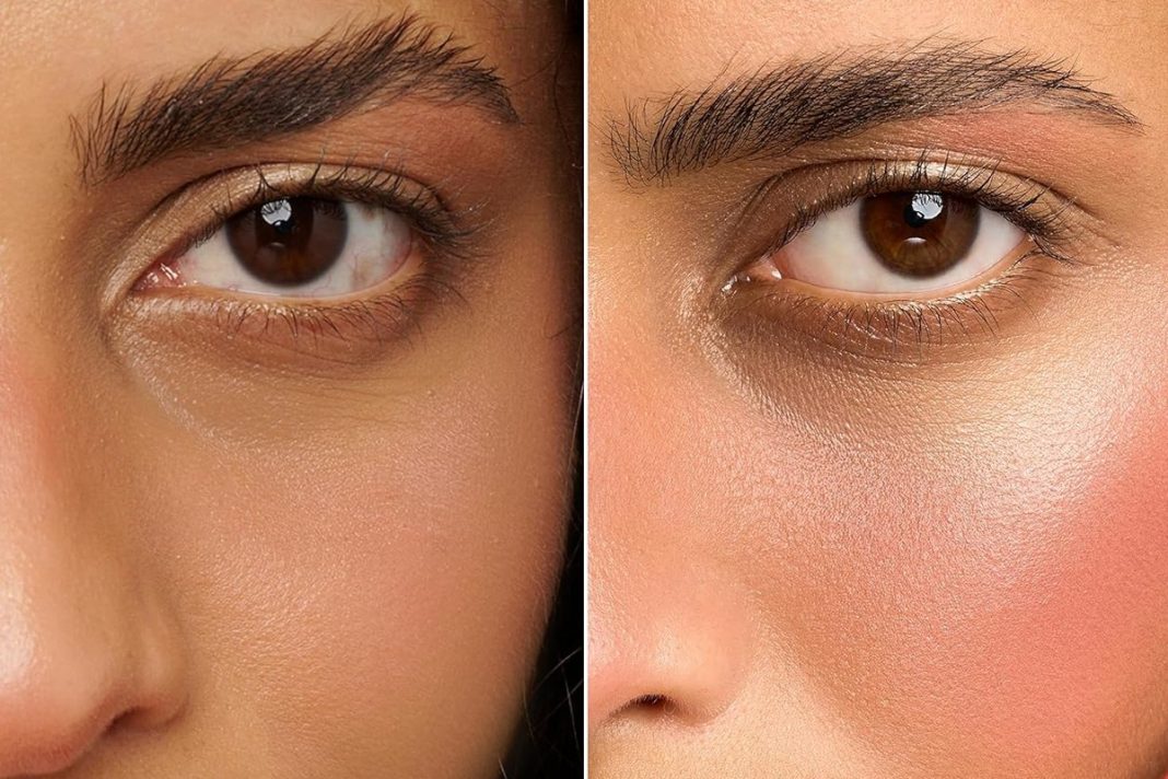 Kremowy róż modelujący kości policzkowe. Daje naturalny efekt uroczych rumieńców