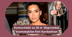 Wielka wyprzedaż kosmetyków Kim Kardashian. Konturówki nawet za 20 zł