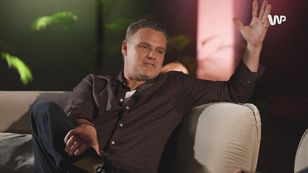 Mówi o pracy aktora.