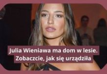 Julia Wieniawa ma dom w lesie. Zobaczcie, jak się urządziła