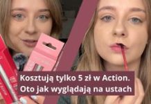Kosztują tylko 5 zł w Action. Oto jak wyglądają na ustach