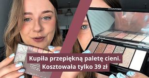 Kupiła piękną paletę cieni. Kosztowała tylko 39 złotych