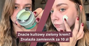 Znacie kultowy zielony krem? Znalazła zamiennik za 10 zł